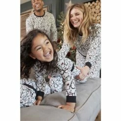 M&Co Grey Penguin Fleece Pyjama Set -M&Co shop unnamed file 1745