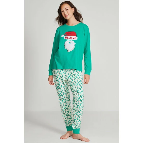 unnamed-file-1791.jpg M&Co Green I Believe Christmas Pyjamas -M&Co shop unnamed file 1791