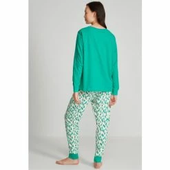 M&Co Green I Believe Christmas Pyjamas 3 M&Co Green I Believe Christmas Pyjamas -M&Co shop unnamed file 1792