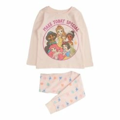 M&Co Pink Princess Pyjamas Set