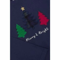M&Co Blue Christmas Tree Pyjama Set -M&Co shop unnamed file 1813
