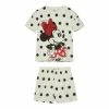 M&Co Cream Minnie Mouse Short Pyjama Set