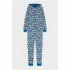 M&Co Mens Blue Santa Face Onesie -M&Co shop unnamed file 1835