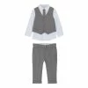 M&Co Grey Shirt And Trousers Outfit Set -M&Co shop unnamed file 1859