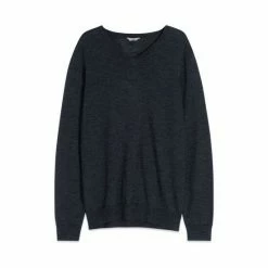 M&Co Blue V-Neck Knitted Jumper -M&Co shop unnamed file 186