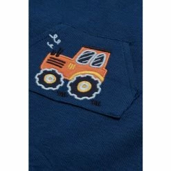 M&Co Blue Tractor Dungarees And Bodysuit Set -M&Co shop unnamed file 1875