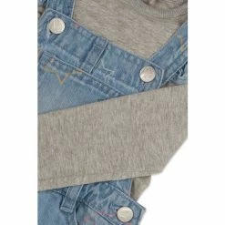 M&Co Blue Star Printed Dungaree Set -M&Co shop unnamed file 1885