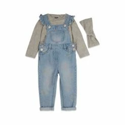 M&Co Blue Star Printed Dungaree Set -M&Co shop unnamed file 1886