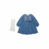 M&Co Blue Dress And Tights Set -M&Co shop unnamed file 1892