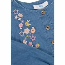 M&Co Blue Dress And Tights Set 4 M&Co Blue Dress And Tights Set -M&Co shop unnamed file 1894