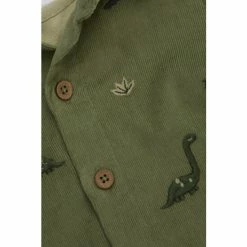 M&Co Green Dinosaur Cord Shirt And Jogger Set -M&Co shop unnamed file 1899