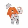 M&Co Orange Halloween Outfit Set