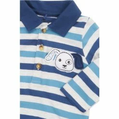 M&Co Blue Stripe Rugby Top And Joggers Set -M&Co shop unnamed file 1937