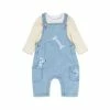 M&Co Blue Dog Dungarees And Top Set -M&Co shop unnamed file 1939