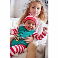 M&Co Green Christmas Elf Set