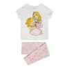 M&Co Girls Pink Sleeping Beauty Pyjama Set