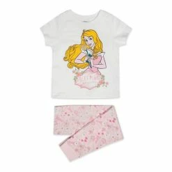 M&Co Girls Pink Sleeping Beauty Pyjama Set -M&Co shop unnamed file 1951