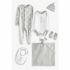 M&Co Elephant White Gift Set