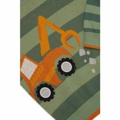 M&Co Green Truck Striped Jumper -M&Co shop unnamed file 200