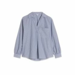 M&Co Blue Stripe Shirt -M&Co shop unnamed file 2042