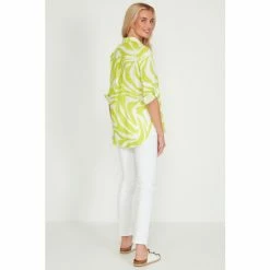 M&Co Green Zebra Spun Shirt -M&Co shop unnamed file 2060