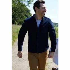 M&Co Blue Cord Shirt -M&Co shop unnamed file 2078