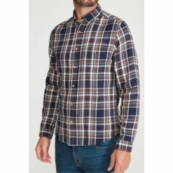M&Co Natural Check Shirt