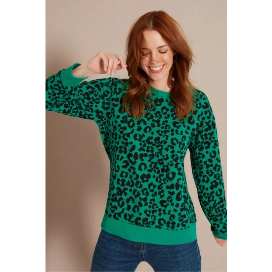 unnamed-file-2142.jpg M&Co Green Leopard Crew Neck Sweatshirt -M&Co shop unnamed file 2142