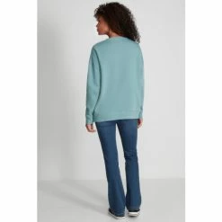 M&Co Blue Basic Crew Sweatshirt -M&Co shop unnamed file 2147