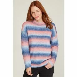 M&Co Natural Stripe Jumper