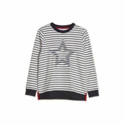 M&Co Blue Stripe Applique Sweat Top -M&Co shop unnamed file 2160