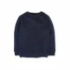 M&Co Blue Crew Neck Sweat Top