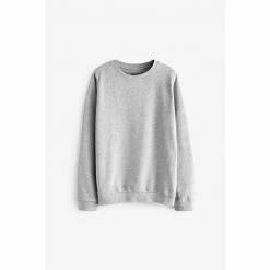 M&Co Grey Back To School Crew Neck Sweatshirt