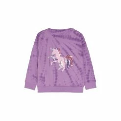 M&Co Purple Tye Dye Unicorn Sweat Top -M&Co shop unnamed file 2169
