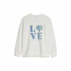 M&Co Cream Love World Crew Sweater -M&Co shop unnamed file 2186
