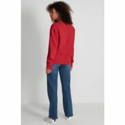 M&Co Red La Vie Embroidered Crew Sweatshirt -M&Co shop unnamed file 2193