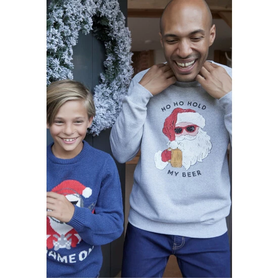 unnamed-file-2215.jpg M&Co Grey Ho Ho Hold My Beer Sweatshirt -M&Co shop unnamed file 2215