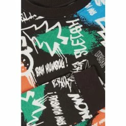 M&Co Grafitti Black Sweatshirt -M&Co shop unnamed file 2219