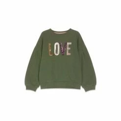 M&Co Green Love Slogan Sweatshirt 5 M&Co Green Love Slogan Sweatshirt -M&Co shop unnamed file 2225