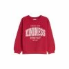 M&Co Red Kindness Slogan Sweatshirt 1 M&Co Red Kindness Slogan Sweatshirt -M&Co shop unnamed file 2226