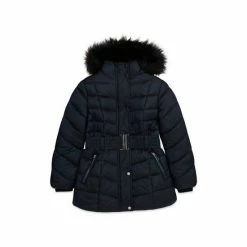 M&Co Blue Belted Padded Coat -M&Co shop unnamed file 2250