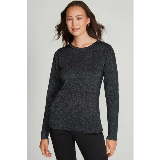 unnamed-file-226.jpg M&Co Sparkle Puff Sleeve Black Jumper -M&Co shop unnamed file 226