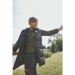 M&Co Black Longline Padded Coat