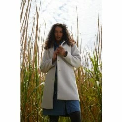 M&Co Petite Grey Herringbone Coat