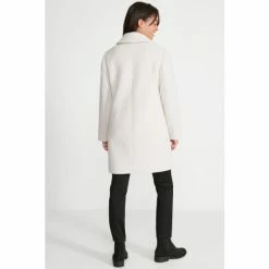 M&Co Petite Grey Herringbone Coat -M&Co shop unnamed file 2295