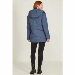 M&Co Blue Mid Length Padded Coat -M&Co shop unnamed file 2302