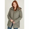 M&Co Green Mid Length Padded Coat -M&Co shop unnamed file 2305