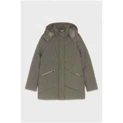 M&Co Green Mid Length Padded Coat -M&Co shop unnamed file 2309