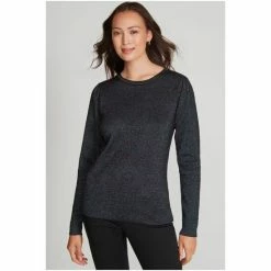 M&Co Sparkle Puff Sleeve Black Jumper 7 M&Co Sparkle Puff Sleeve Black Jumper -M&Co shop unnamed file 231