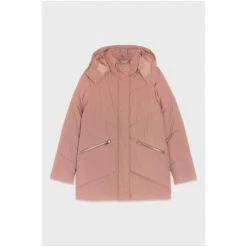 M&Co Pink Mid Length Padded Coat -M&Co shop unnamed file 2315
